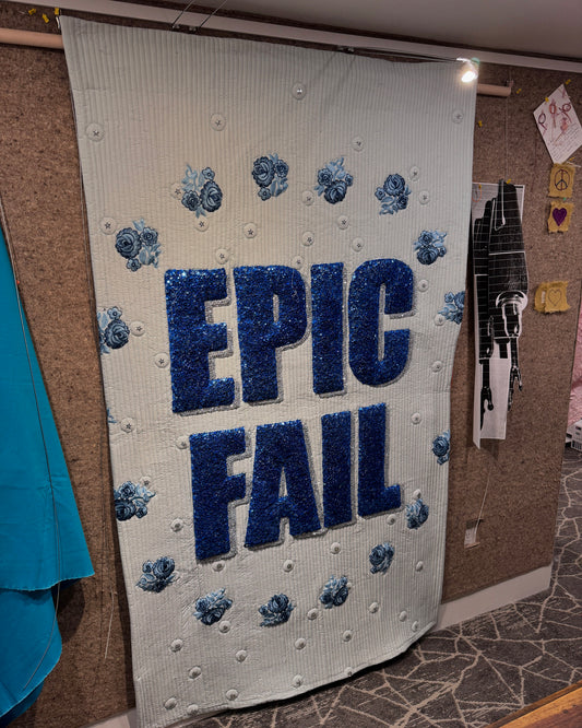 Stitching Stories: The Epic Fail Quilt Collaboration with Andrew McPhail - BWulffandCo