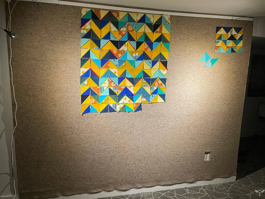 Felt, quilters design wall. - BWulffandCo