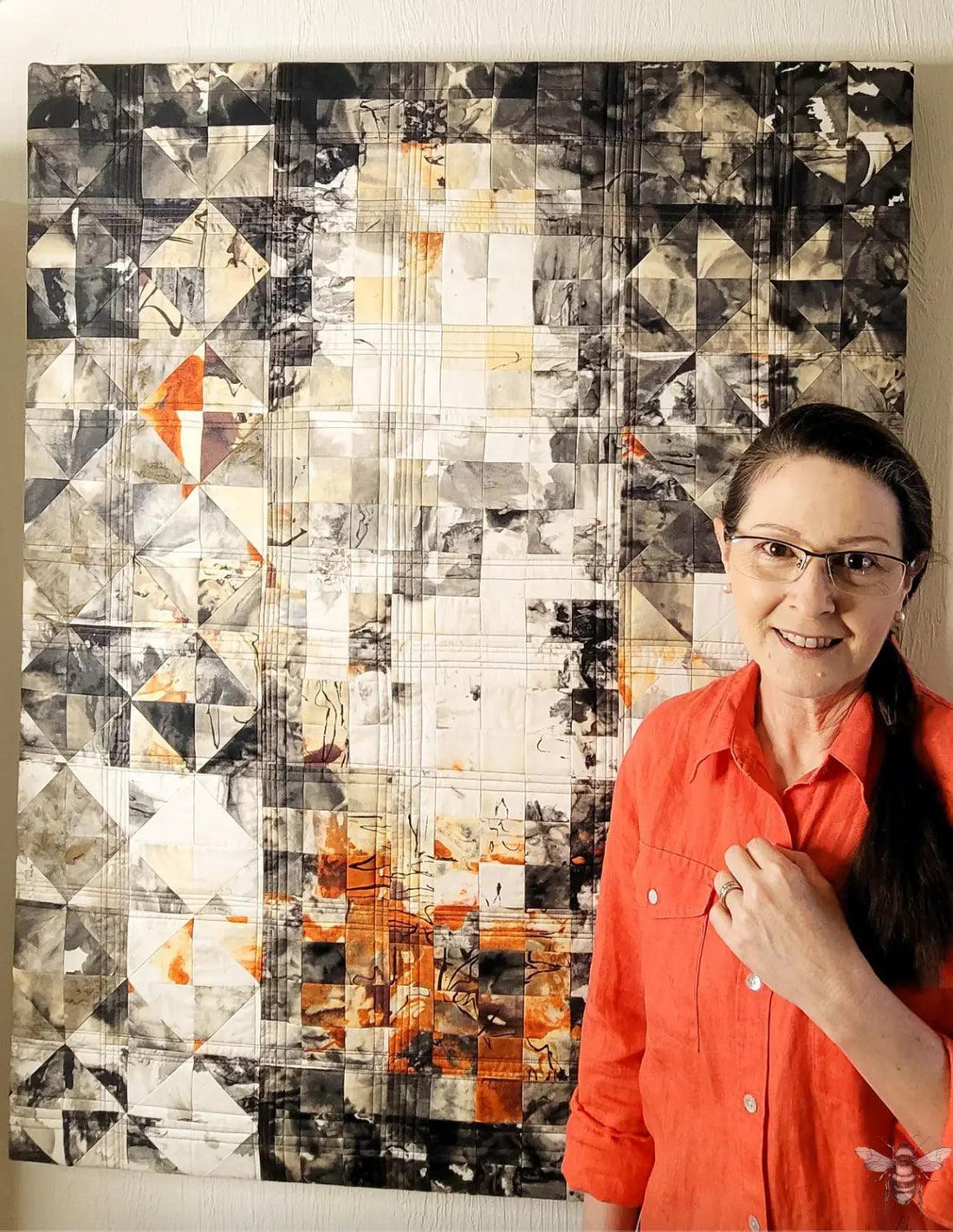 Stunning Art Quilts Launch: A Showcase of Ring of Fire Panels from Frond Design Studio by Mastermind Group Member TJ - BWulffandCo