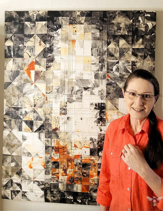 Stunning Art Quilts Launch: A Showcase of Ring of Fire Panels from Frond Design Studio by Mastermind Group Member TJ - BWulffandCo