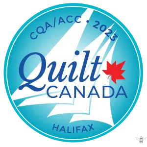 I"m attending Quilt Canada's National Juried Show.