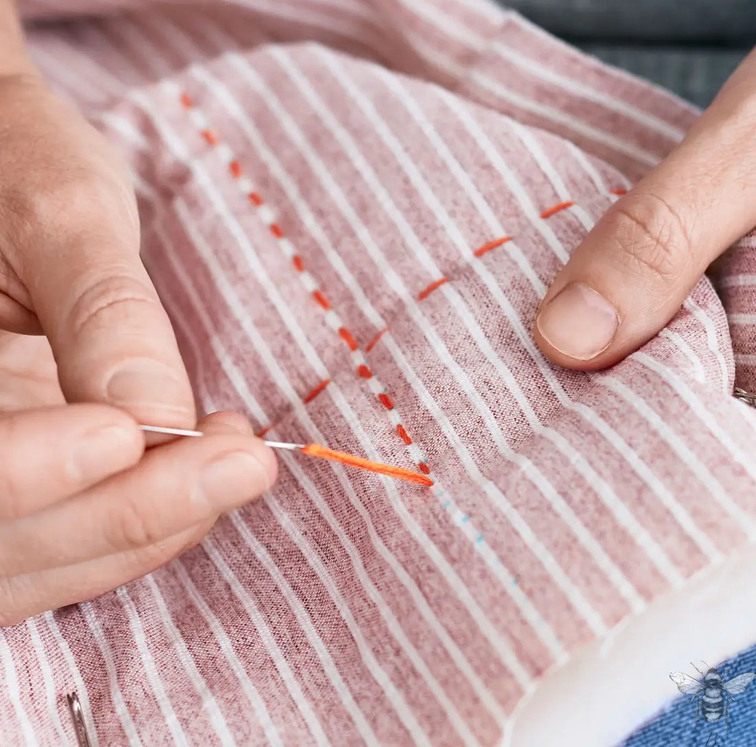 Top 10 tips for slow stitching quilts. I find it relaxing.