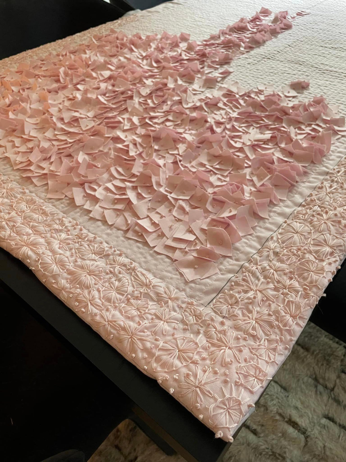 The Hydrangea quilt - On-demand - BWulffandCo