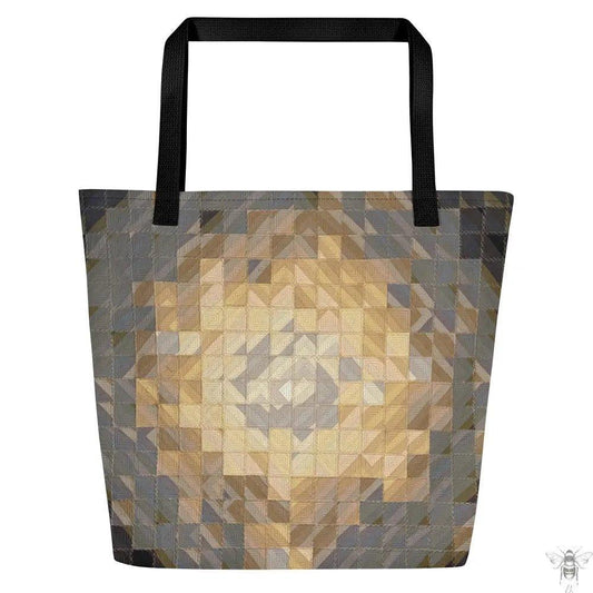 All-Over Print Large Tote Bag - BWulffandCo