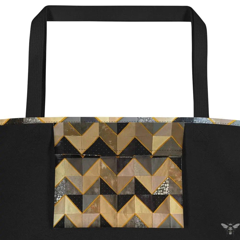 All-Over Print Large Tote Bag - BWulffandCo