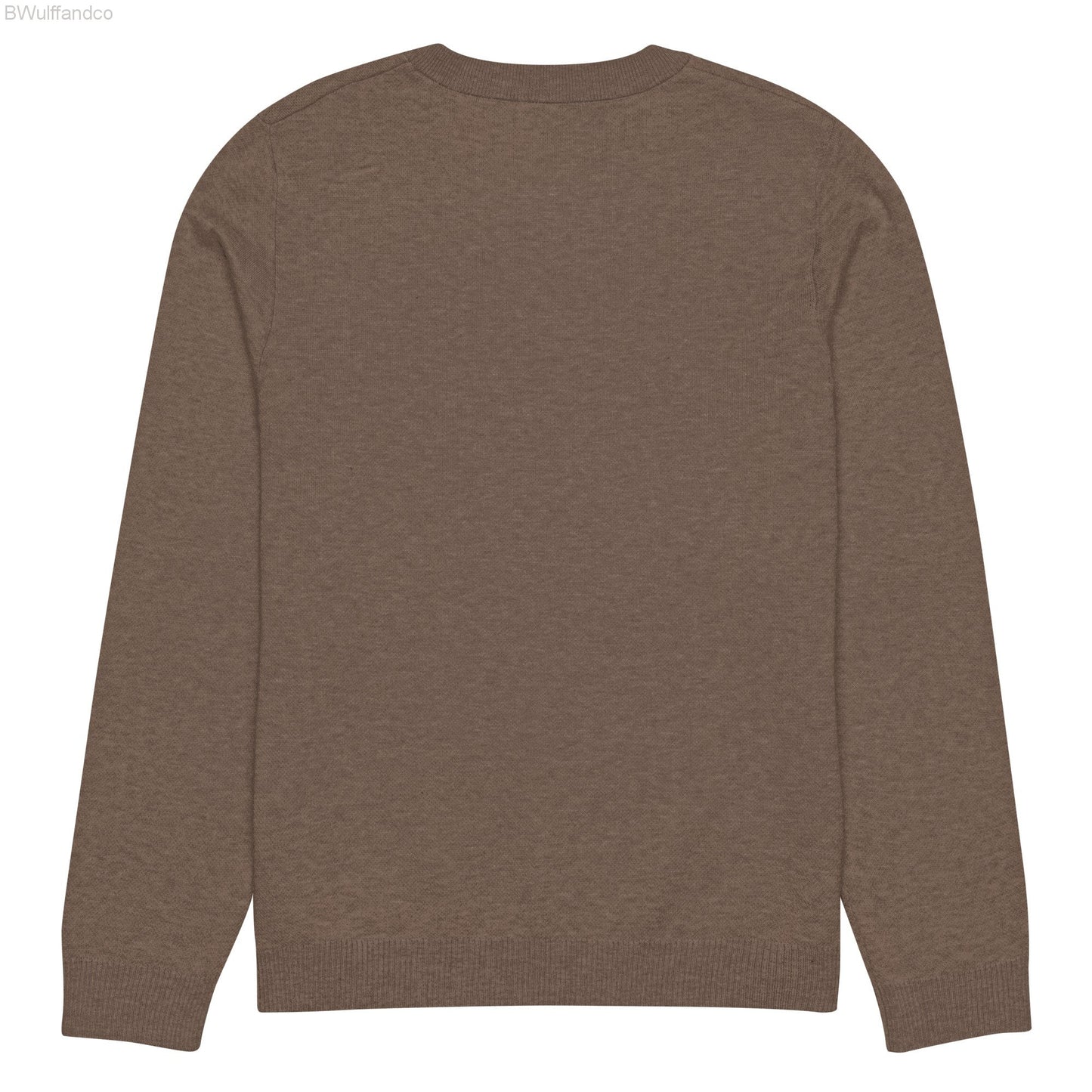 Knitted Crew Neck Sweater - Medicine