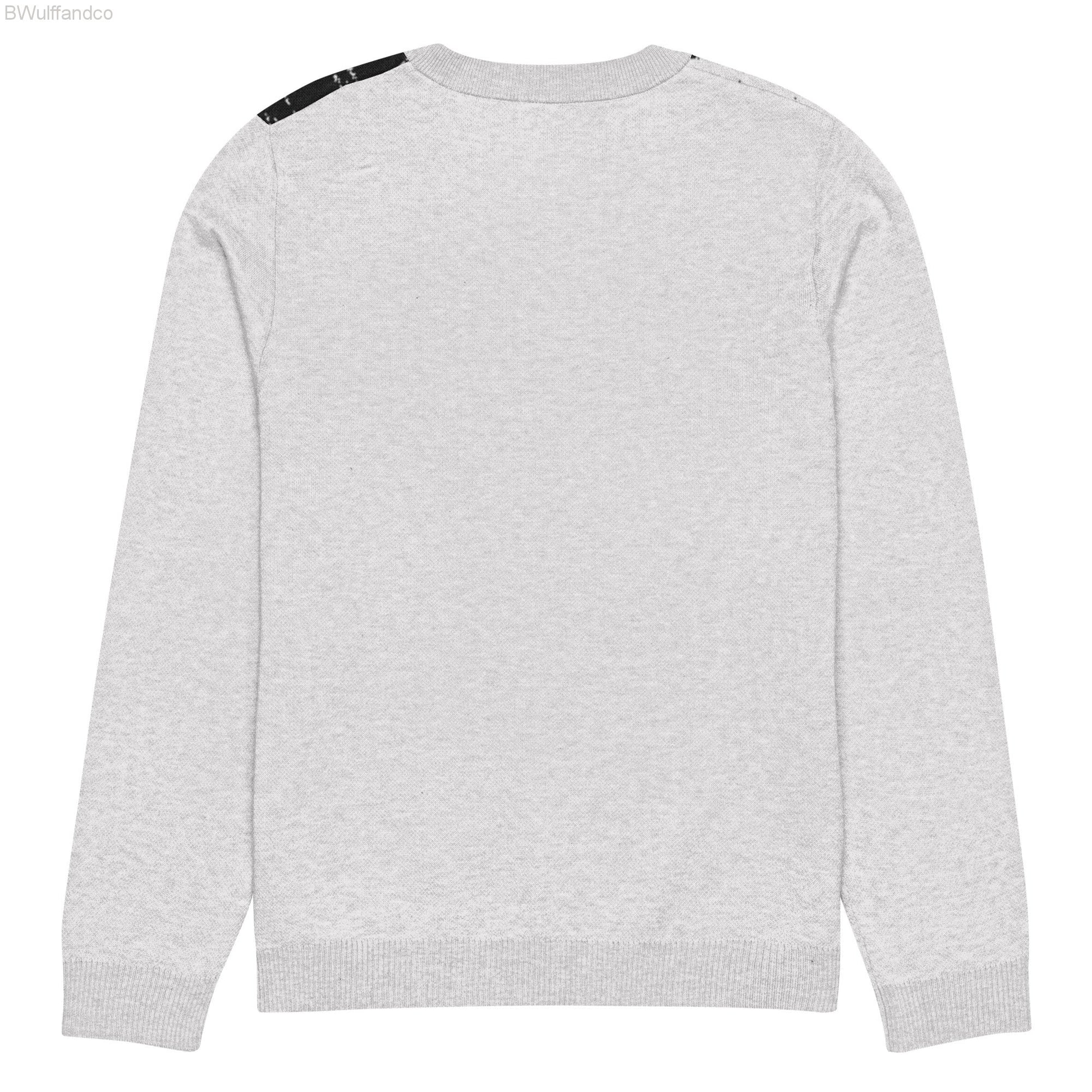 Knitted Crew Neck Sweater - Magnolia 