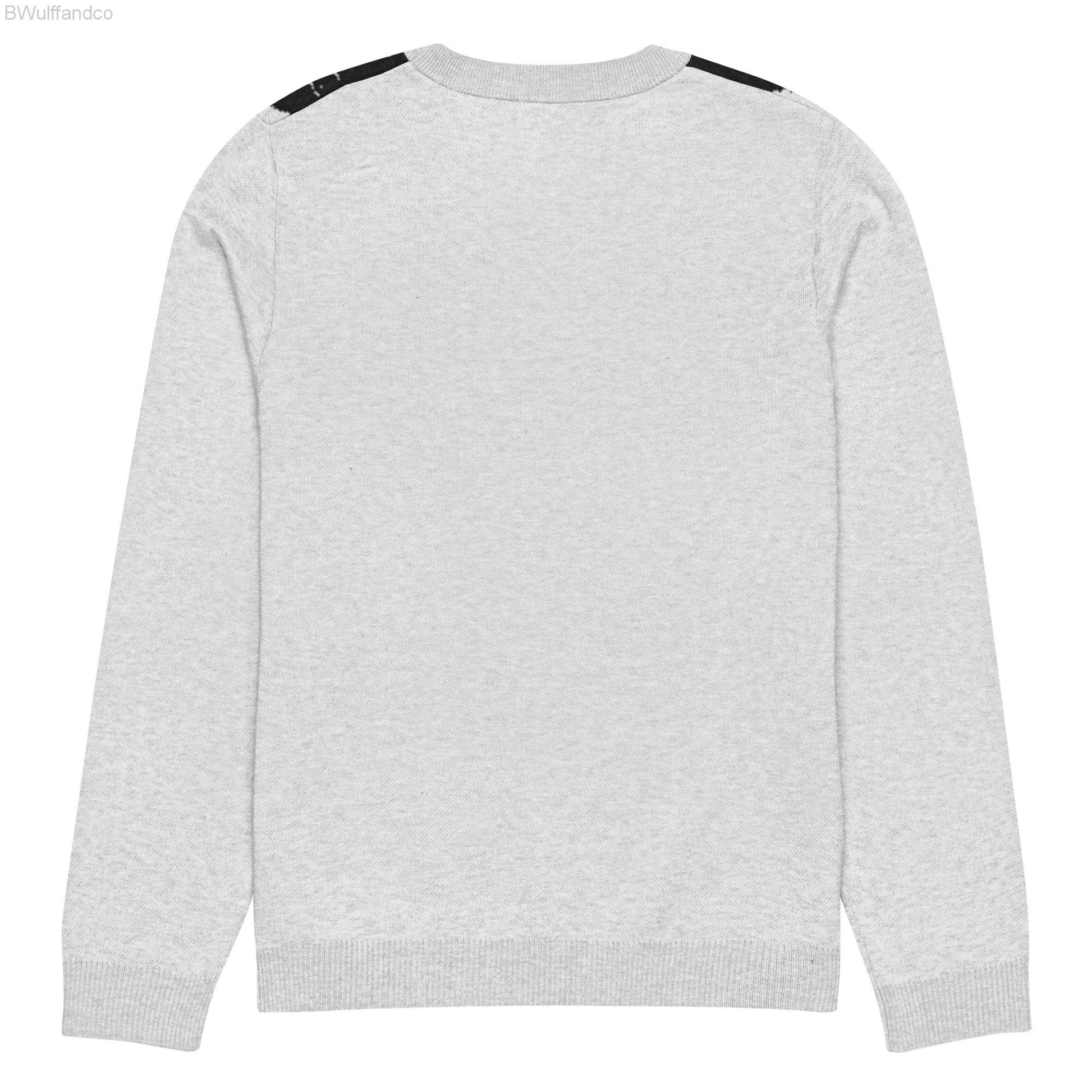 Knitted Crew Neck Sweater - Magnolia 