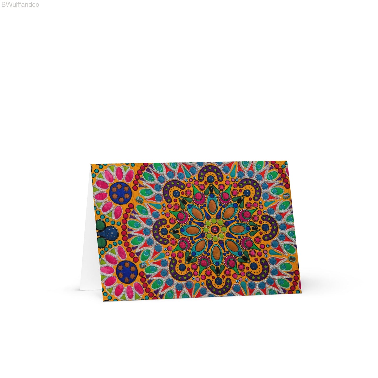 Greeting card - Travellers Mandala-BWulffandCo